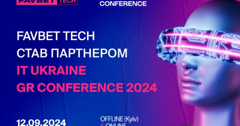 FAVBET Tech is a proud partner of the IT Ukraine GR Conference 2024.